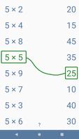 Tablas de multiplicar captura de pantalla 2