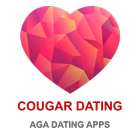 Cougar Dating App - AGA icône