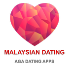 Malaysian Dating App - AGA icône