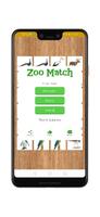 Jogos de animais do zoológico Cartaz