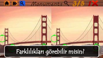 Farkları Bulun: Anıtlar! Ekran Görüntüsü 2