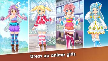 Anime Doll Dress up Girl Games Poster