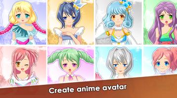 Anime Doll Dress up Girl Games captura de pantalla 1