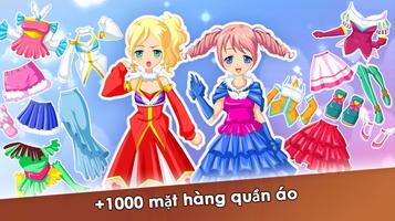 Anime Búp bê Trang điểm Tròchơ ảnh chụp màn hình 2