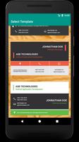 SuperQuick Visiting Card Maker captura de pantalla 2
