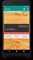 SuperQuick Visiting Card Maker captura de pantalla 3