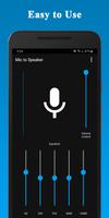 Live Mic to Bluetooth Speaker capture d'écran 3