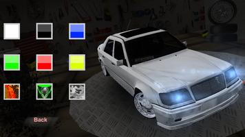 Benz E500 Driving Simulator Poster