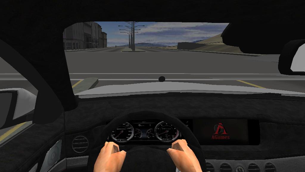 Mercedes Test Drive. C63 Simulator.