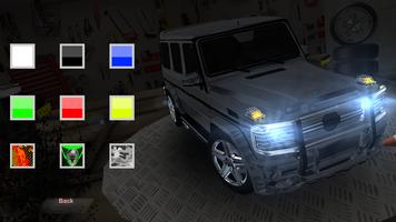 Benz G65 Driving Simulator الملصق