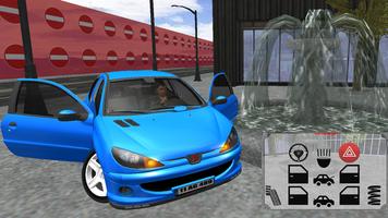 206 Driving Simulator الملصق