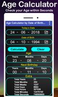 برنامه‌نما Calculate your age in numbers, find remaining days عکس از صفحه