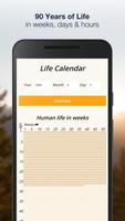 Age Calculator・Life Expectancy Poster