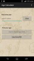 Age Calculator постер