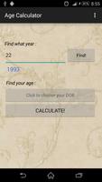 Age Calculator скриншот 1