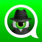 Spion voor WhatsApp-icoon
