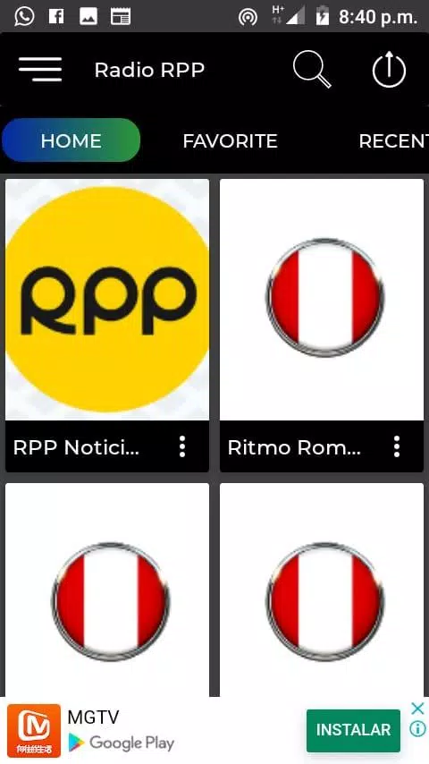 Descarga de APK de radio rpp noticias noticias en vivo online app para  Android