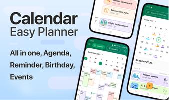 Calendar - Easy Planner الملصق