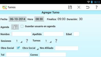 Agenda Turnos 截圖 1