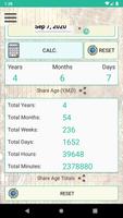 Age On Date Calculator App capture d'écran 1