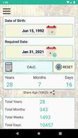 Age On Date Calculator App capture d'écran 3