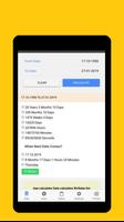 Age calculator Date calculator Birthday list poster