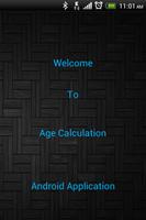 Age Calculator پوسٹر