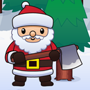 Wood Cutter Santa Idle APK