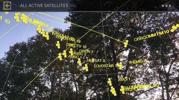 برنامه‌نما Satellite AR عکس از صفحه