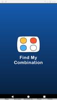 Find My Combination Affiche