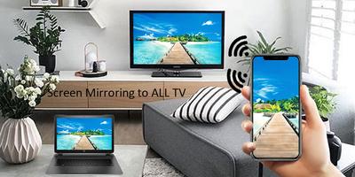 Screen Mirroring to All TV : S Affiche