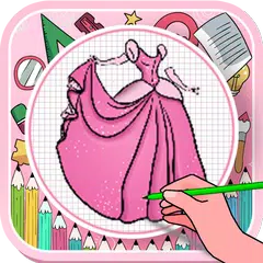 Descargar APK de How to Draw Dress Step by Step
