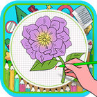 Learn How to Draw Flowers Step icono