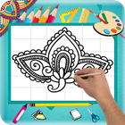 Learn How to Draw Henna Design icône