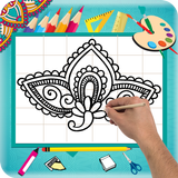 Learn How to Draw Henna Design icon