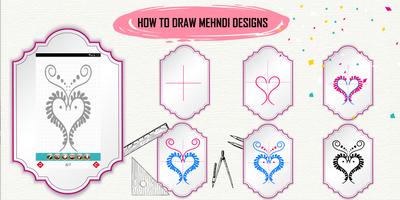 Learn How to Draw Henna Design capture d'écran 1