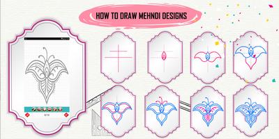 برنامه‌نما Learn How to Draw Henna Design عکس از صفحه