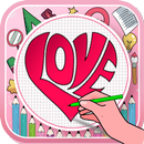 Learn how to draw hearts step  APK