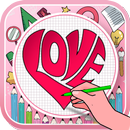 Learn how to draw hearts step  aplikacja