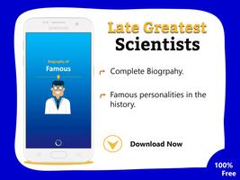 Biography of famous Scientists Affiche