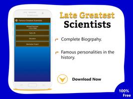 Biography of famous Scientists capture d'écran 2