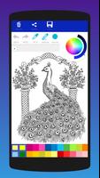 Peacock Coloring Book screenshot 3