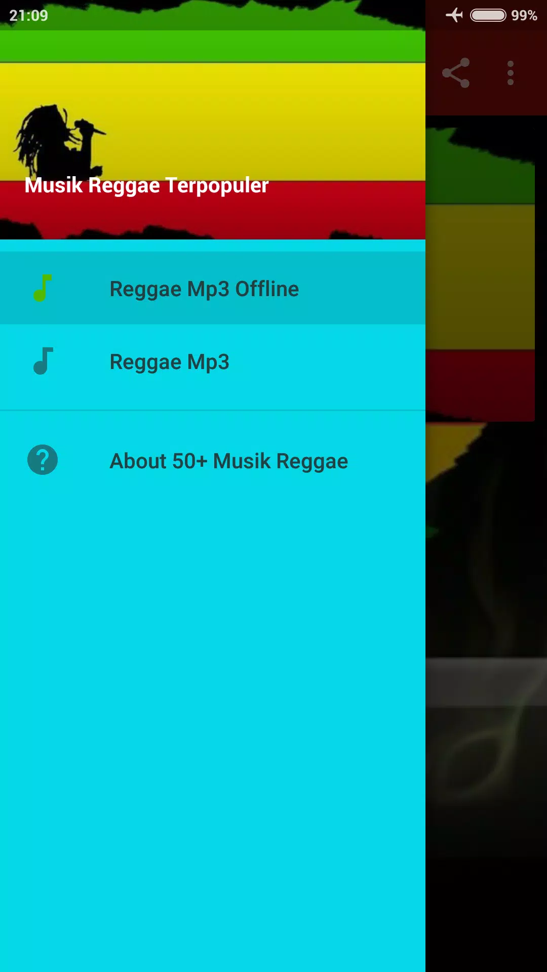 50+ Reggae Mp3 Offline APK pour Android Télécharger