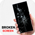 Broken Screen: Prank Wallpaper ícone