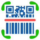 Scanner de code-barres et QR icône