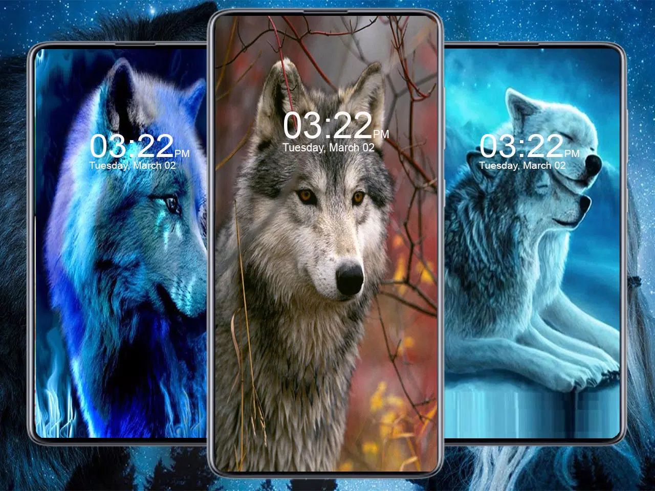 Fondo de Pantalla de Lobo HD - Wolf Wallpapers APK pour Android Télécharger