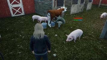 Ranch Simulator 23 Build& Farm الملصق