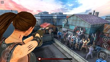 Zombie Shooting: 3d Gun Games capture d'écran 2