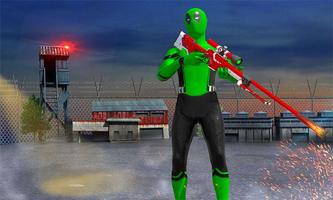 Frog Ninja Superhero Games تصوير الشاشة 1