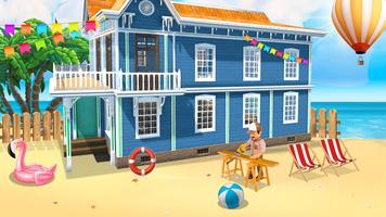 برنامه‌نما بازی ساخت خانه ساحلی عکس از صفحه